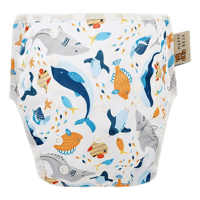 HappyBear Diapers Zwemluier | Sea Animals